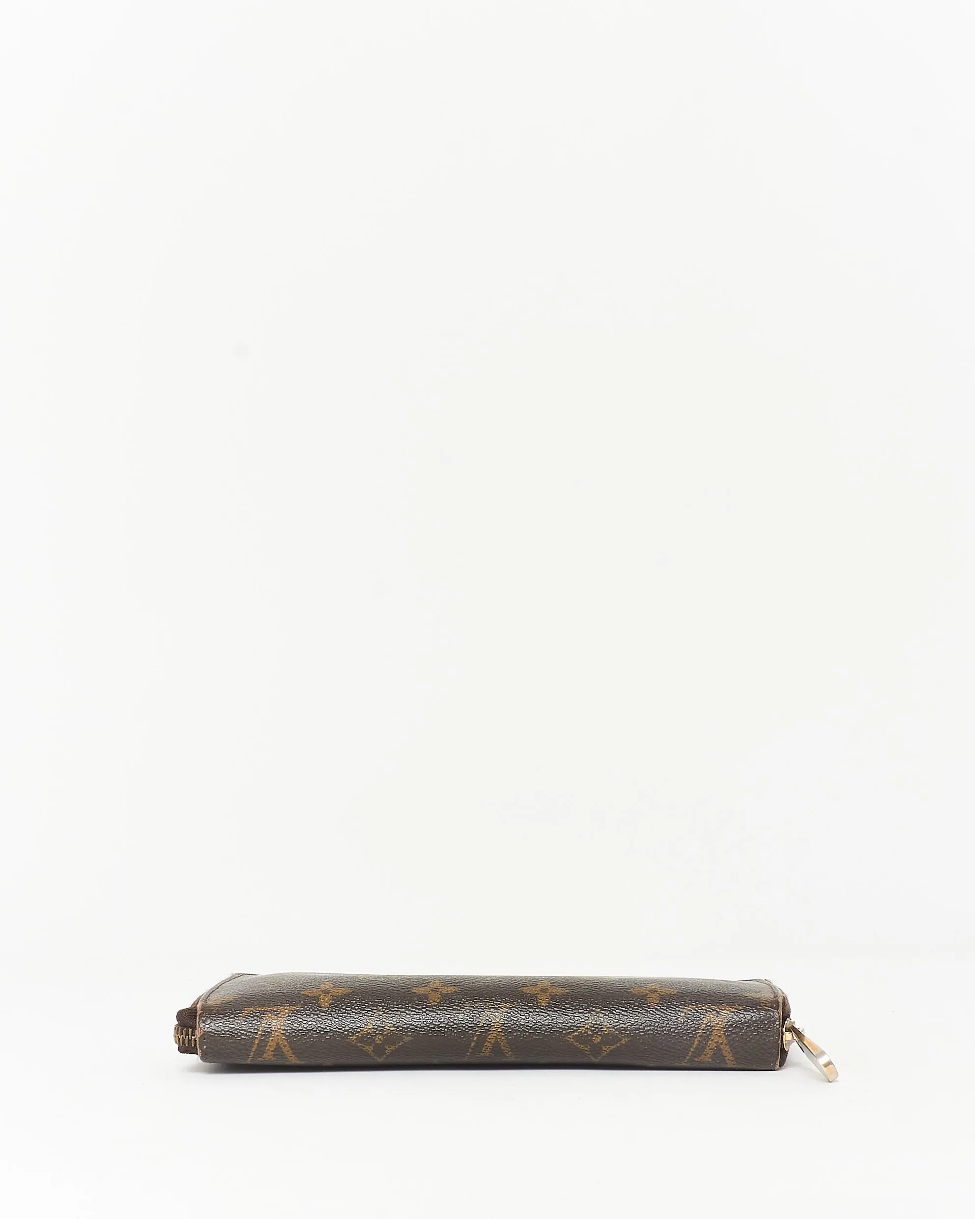 Louis Vuitton Monogram Canvas Zippy Organizer Wallet w/ Initials