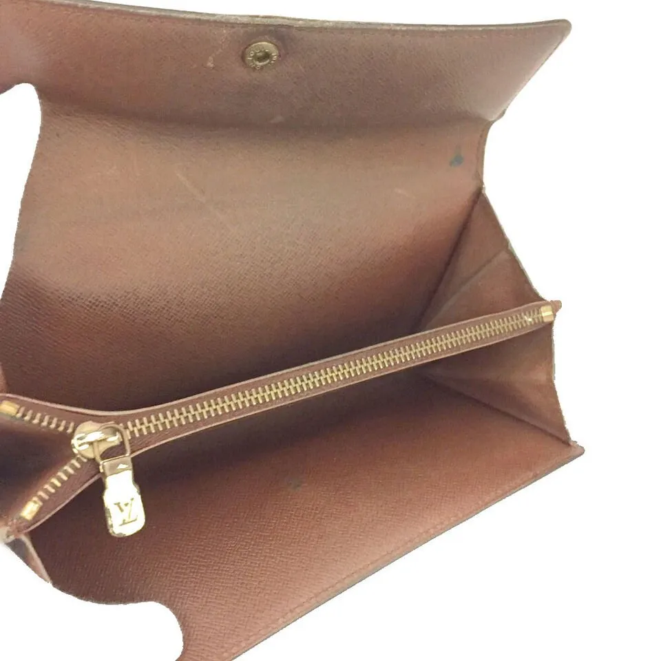 Louis Vuitton Monogram Portefeiulle Sarah Long Bifold Wallet