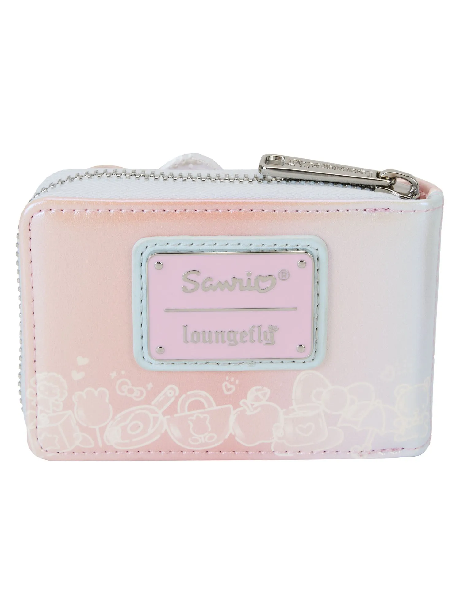 Loungefly x Sanrio Hello Kitty Zip Accordion Wallet Clear & Cute