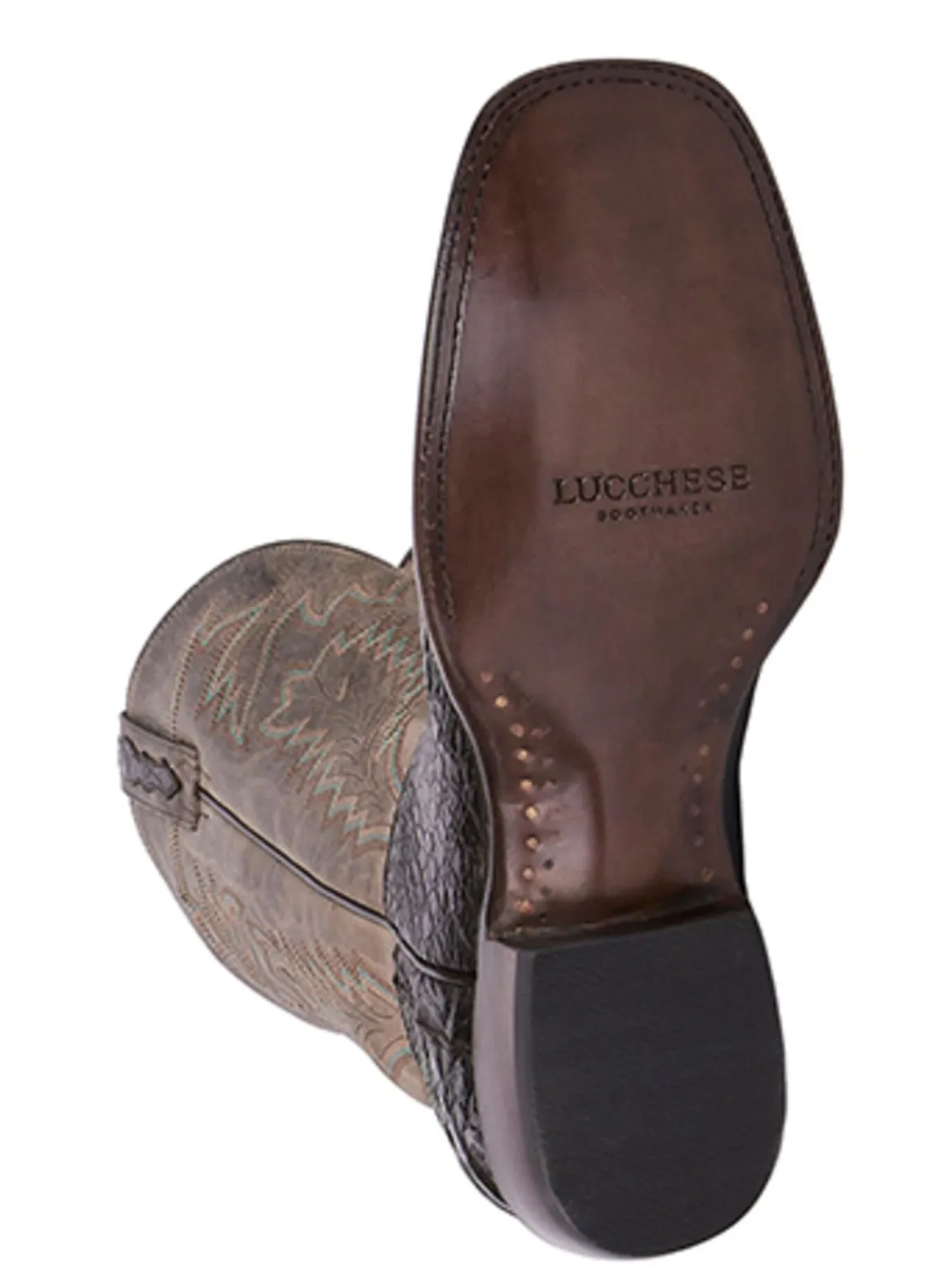 LUCCHESE BOOTS MEN’S CHOCOLATE CAMIN BELLY M4497.WF