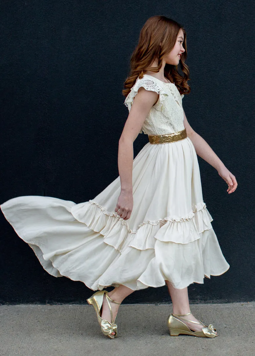 Lucia Heel in Gold