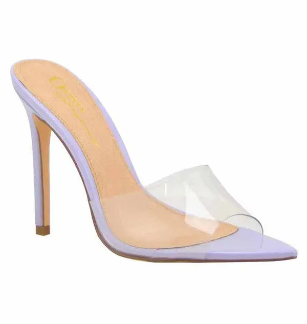 Luna Stiletto Heel Slides