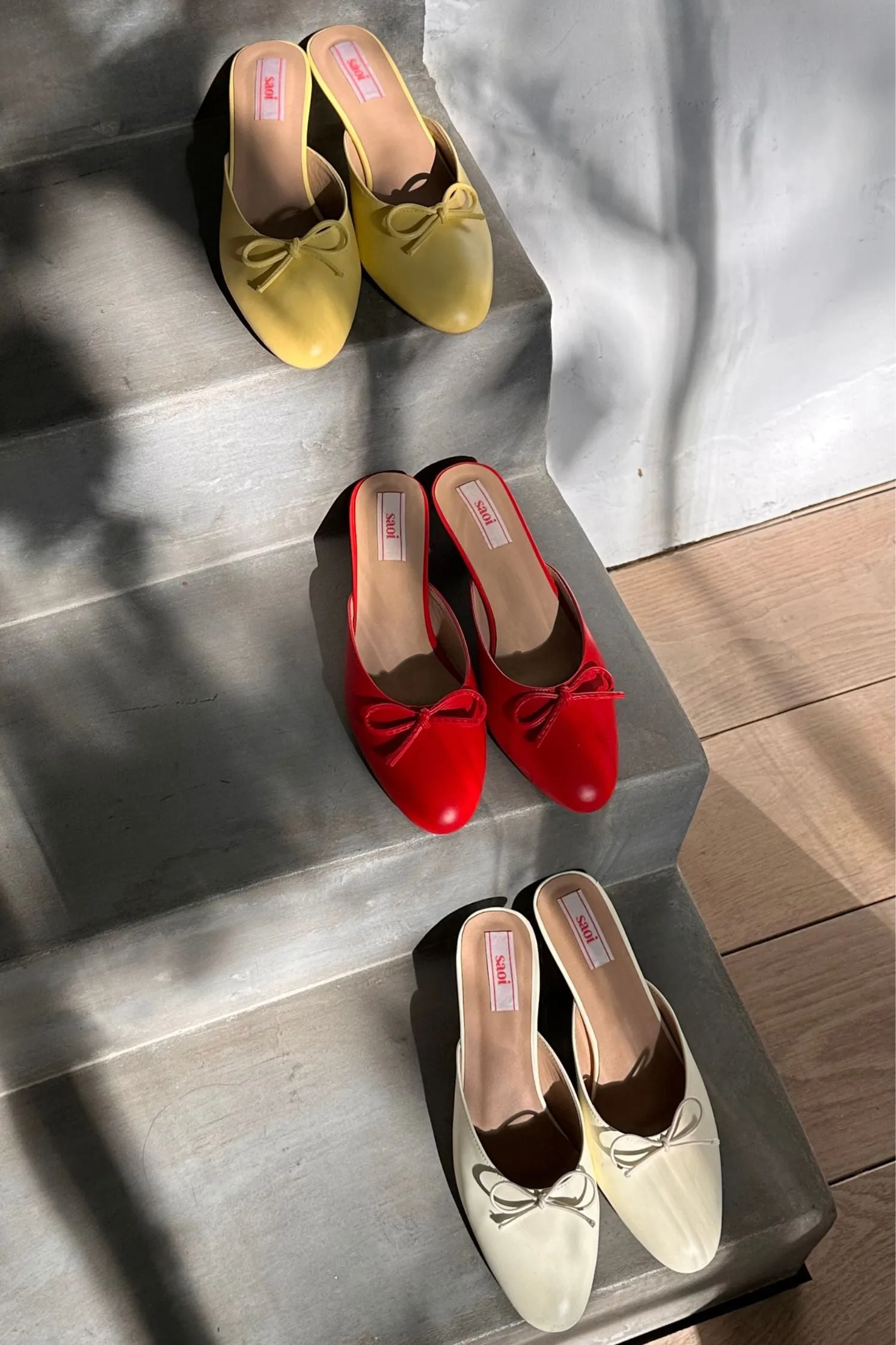 Marie Kitten Heels in French Kiss Red