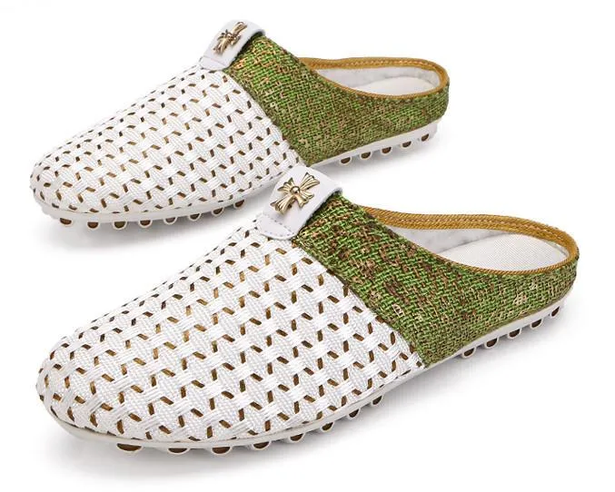 Men Summer Cross Loafers