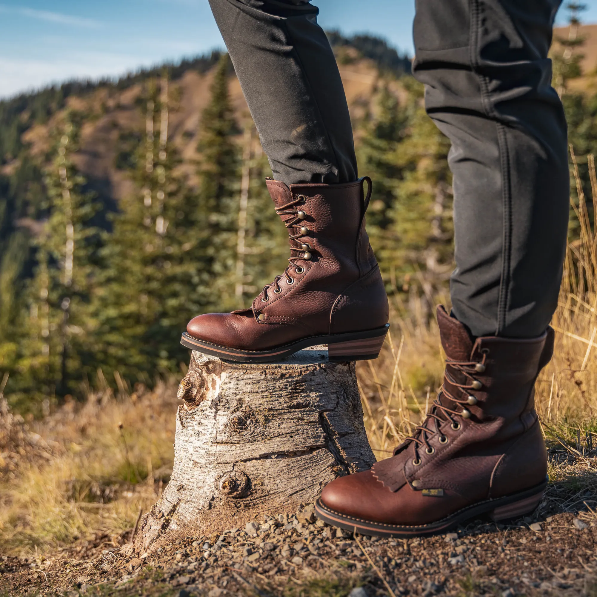 Men's 9" Chestnut Packer - 1173