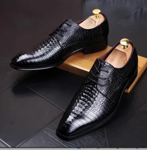 Men's Italian Designer Dress Shoes In 3 Colors