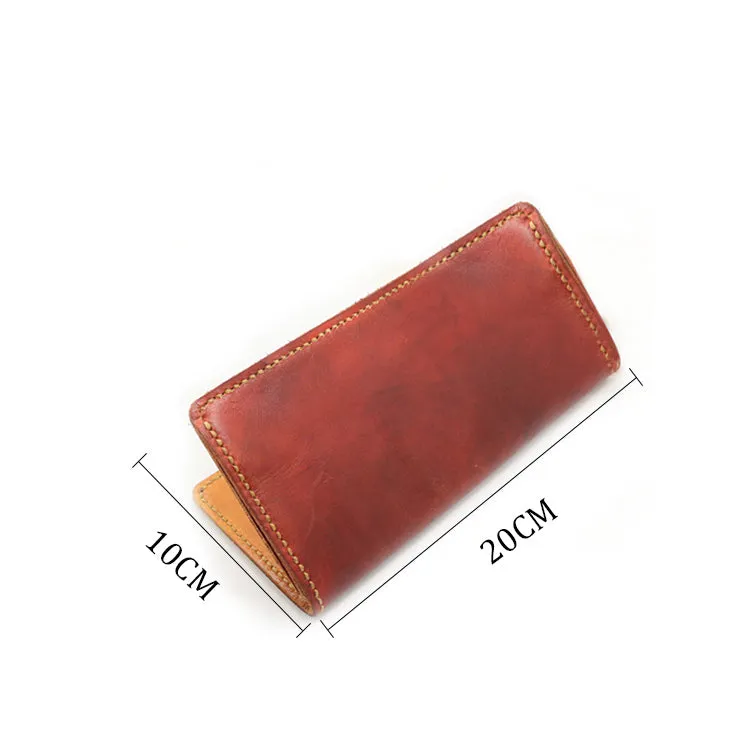 Mens Leather Pattern Leather Long Wallet Pattern Slim Wallet Leather Craft Pattern Leather Templates
