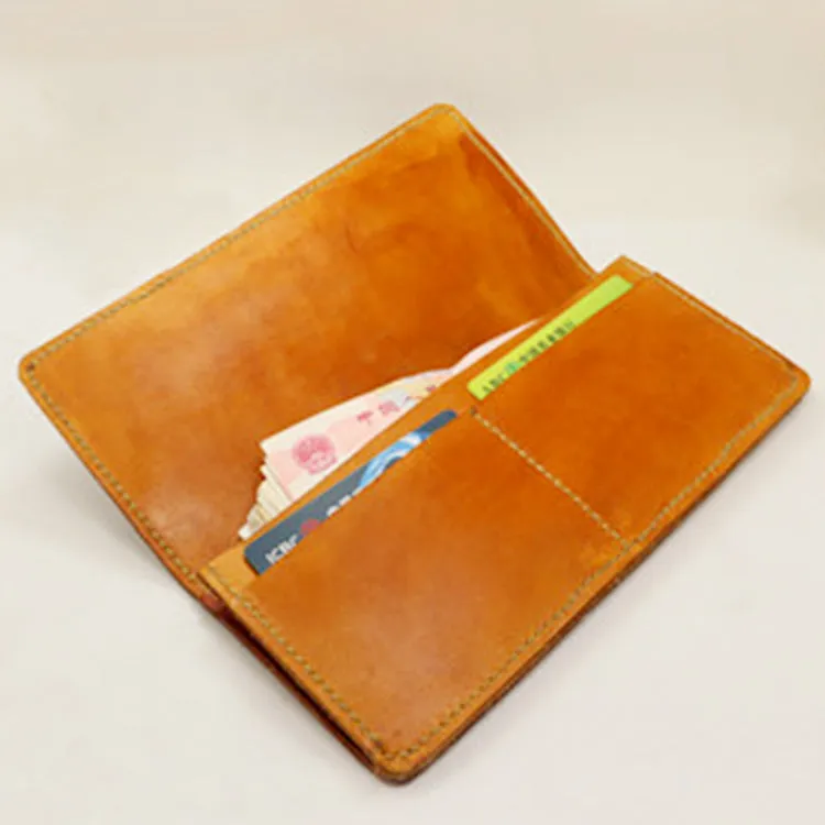 Mens Leather Pattern Leather Long Wallet Pattern Slim Wallet Leather Craft Pattern Leather Templates