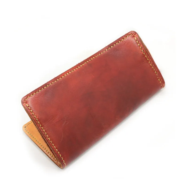 Mens Leather Pattern Leather Long Wallet Pattern Slim Wallet Leather Craft Pattern Leather Templates