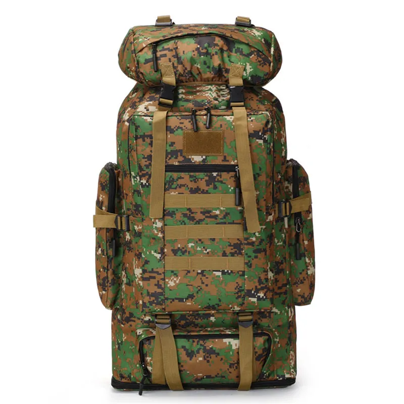 Men's Outdoor Camping Extra Large Military Camouflage Travel Backpack