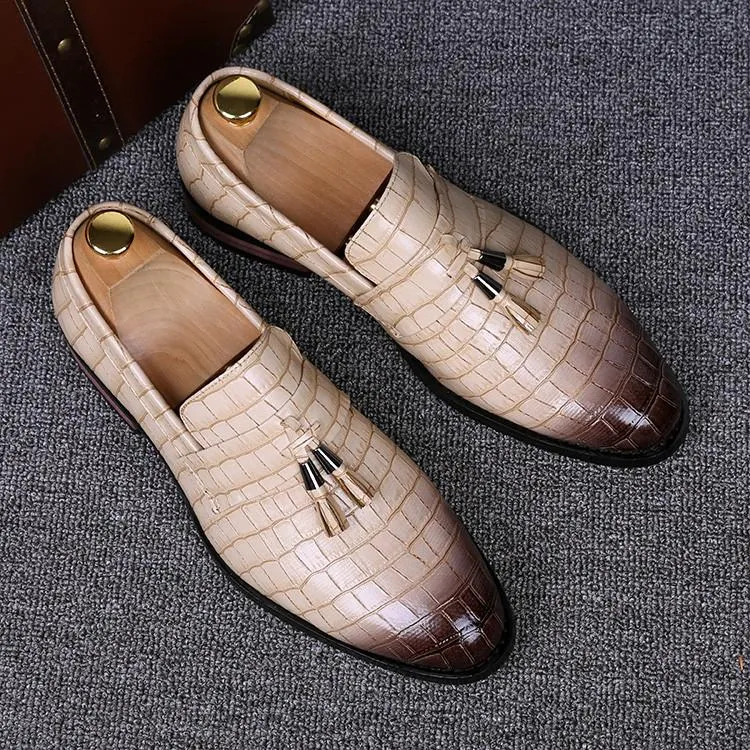 Men's Tassel Oxfords In 3 Colors