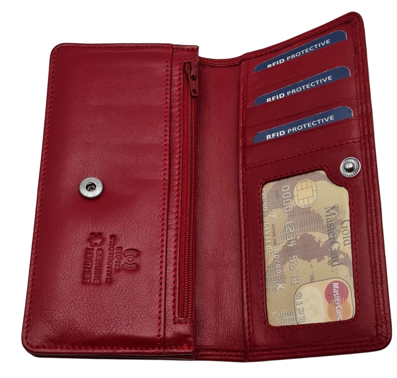 Migant Design Woman leather wallet with RFID protection 109