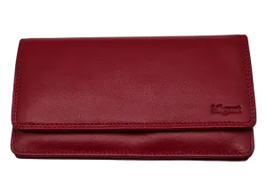 Migant Design Woman leather wallet with RFID protection 109