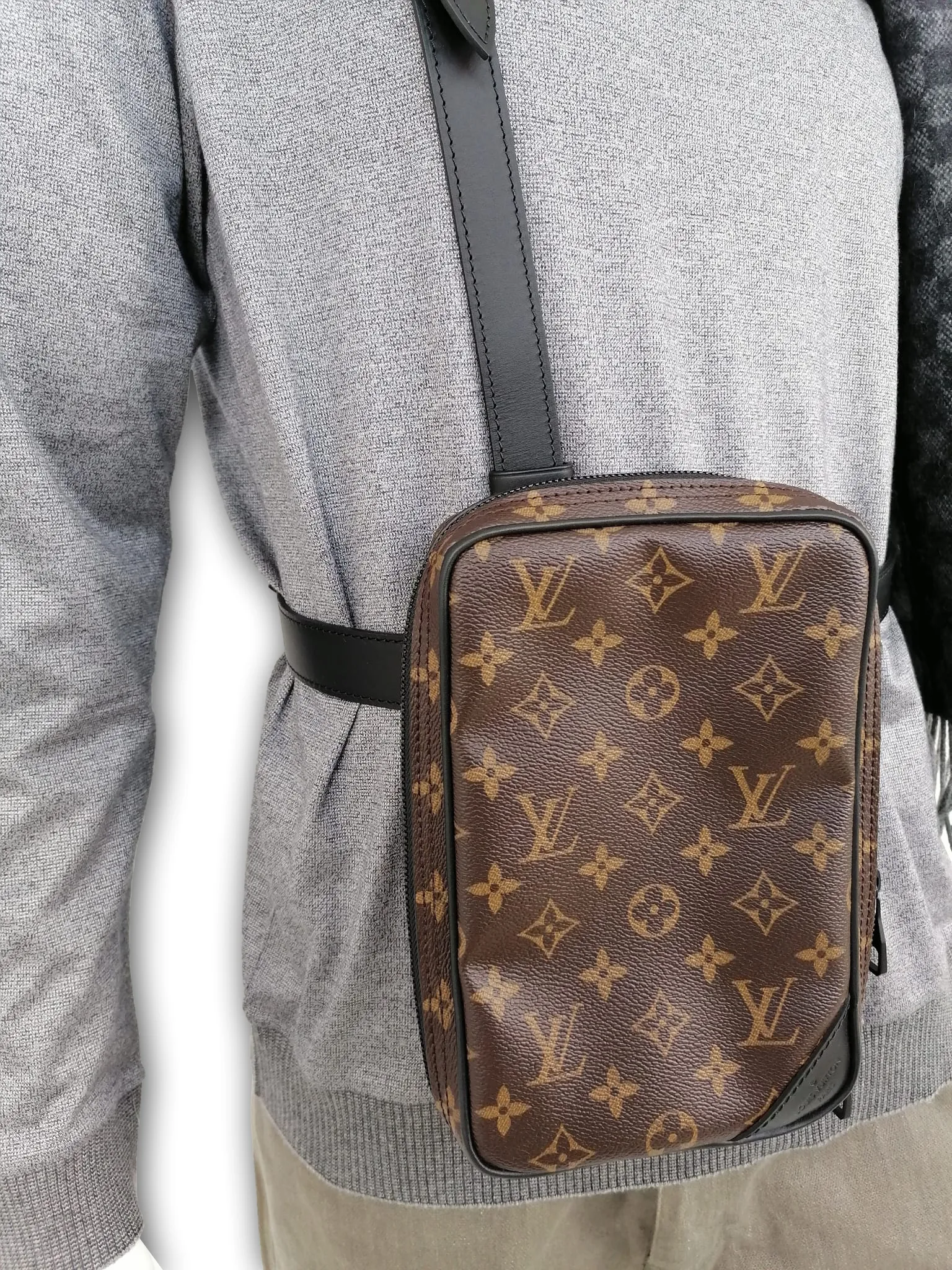 Monogram Utility Side Bag