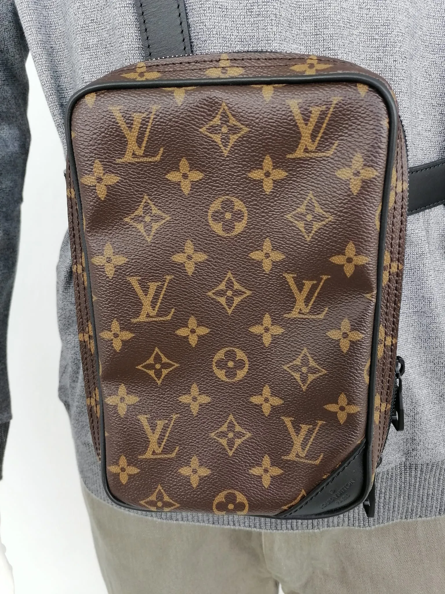 Monogram Utility Side Bag