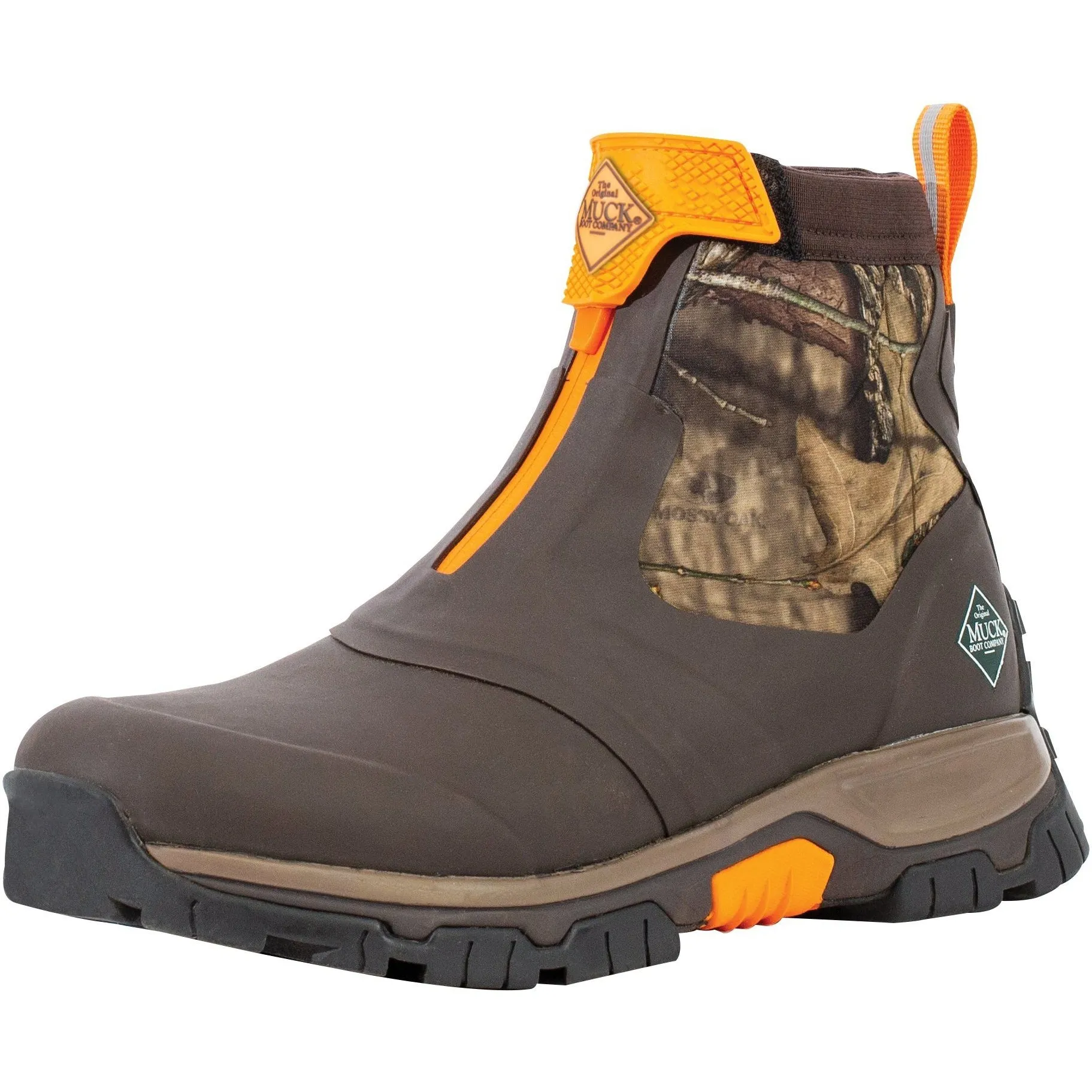 Muck Men's Apex Mid Zip Waterproof Outdoor Hunt Boot - Camo - AXMZ-MOC
