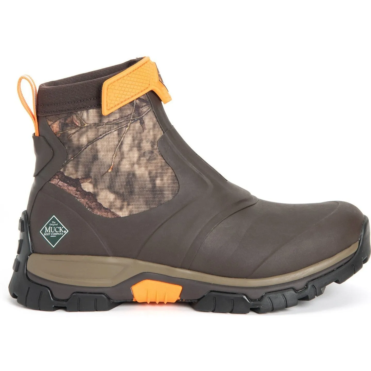 Muck Men's Apex Mid Zip Waterproof Outdoor Hunt Boot - Camo - AXMZ-MOC
