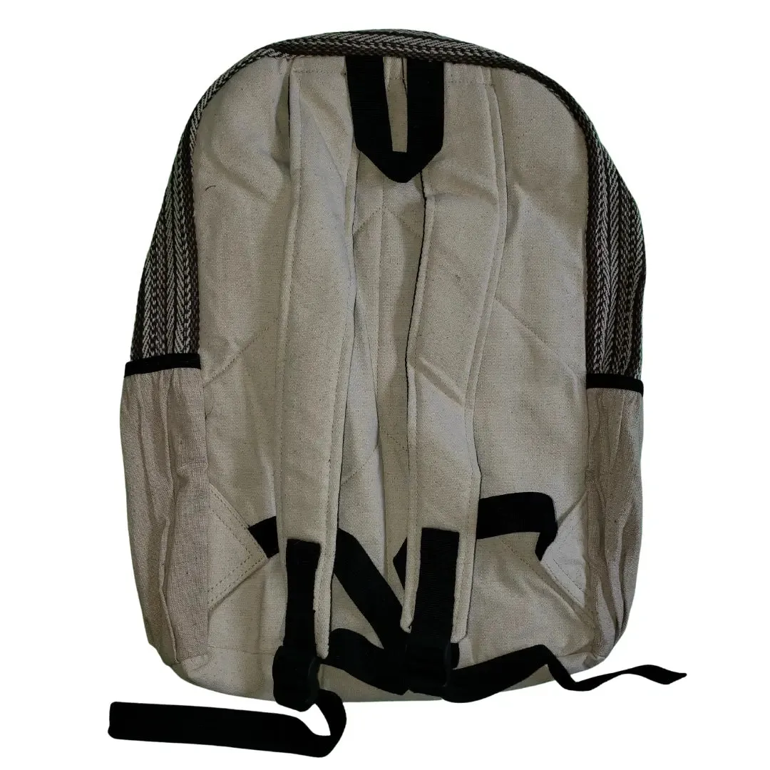 Multi-Color Hemp Backpack - Pure Himalayan Hemp (THC Free)