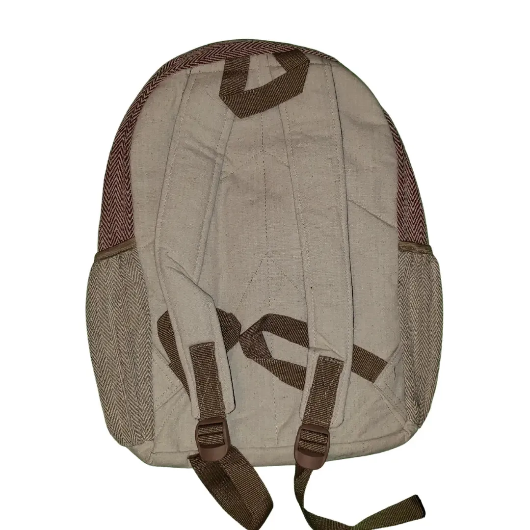 Multi-Color Hemp Backpack - Pure Himalayan Hemp (THC Free)