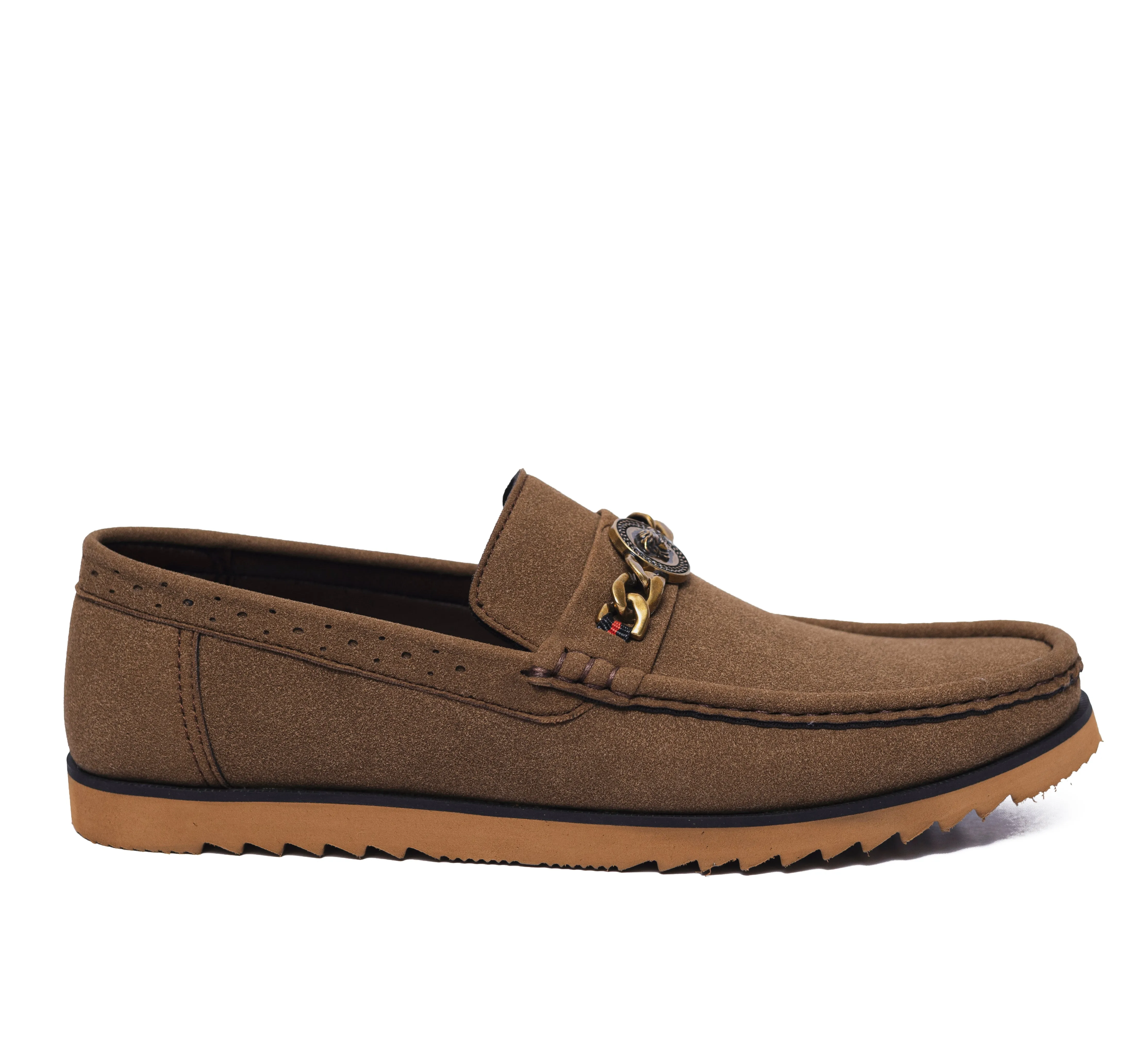 Mustard Round Chain Buckle high sole