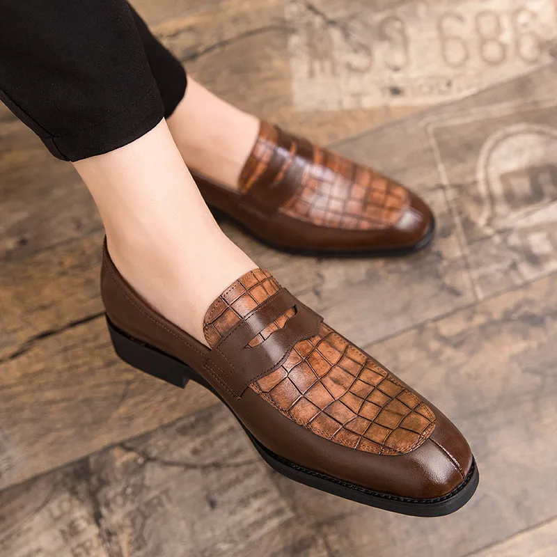 New 2020 Fashion Men comfortable Casual Shoes Leather Men Flats Loafers Men Leather wedding Shoes Men Footwear Large size 38-48