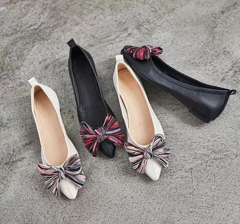 New good quality Women Shoes Spring Summer Soft Insole Ladies Flat Shoes Causal leather women shoes