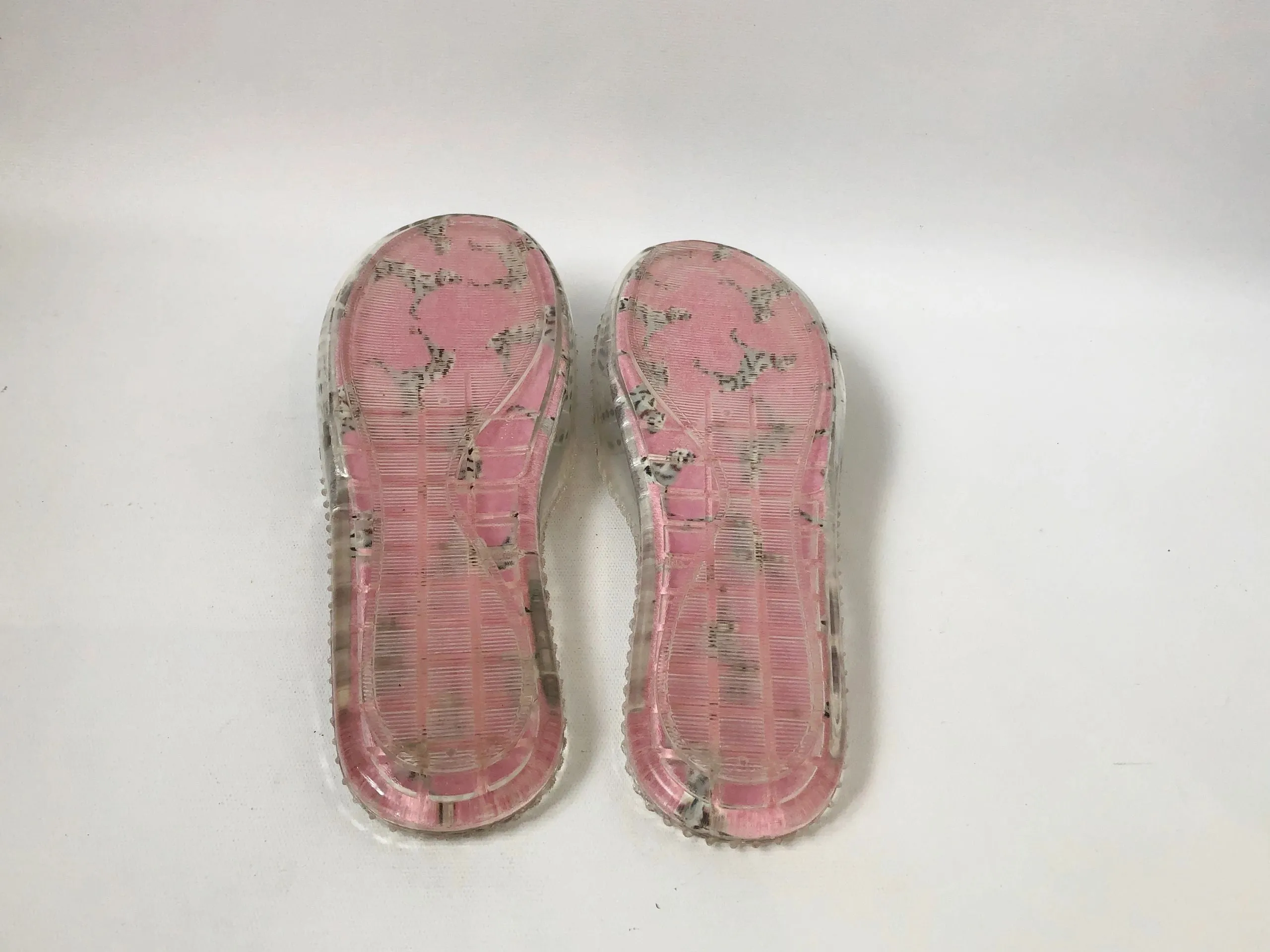 NEW Stuart Weitzman Embellished Jelly Flats Size 9