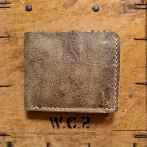 No. 2 FRONTIERSMAN Leather Bifold Wallet - Wild African Kudu