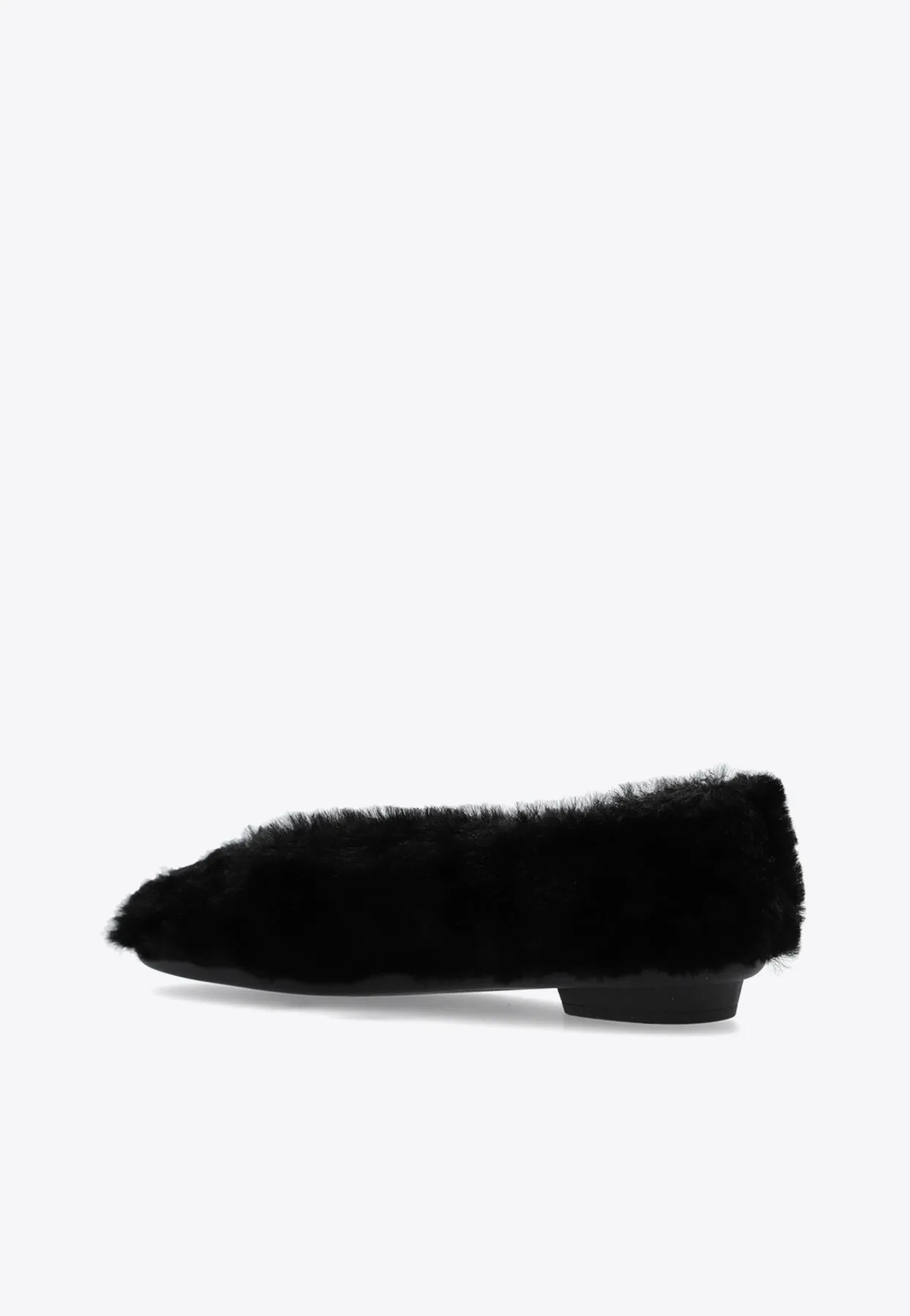 Noella Shearling Ballet Flats
