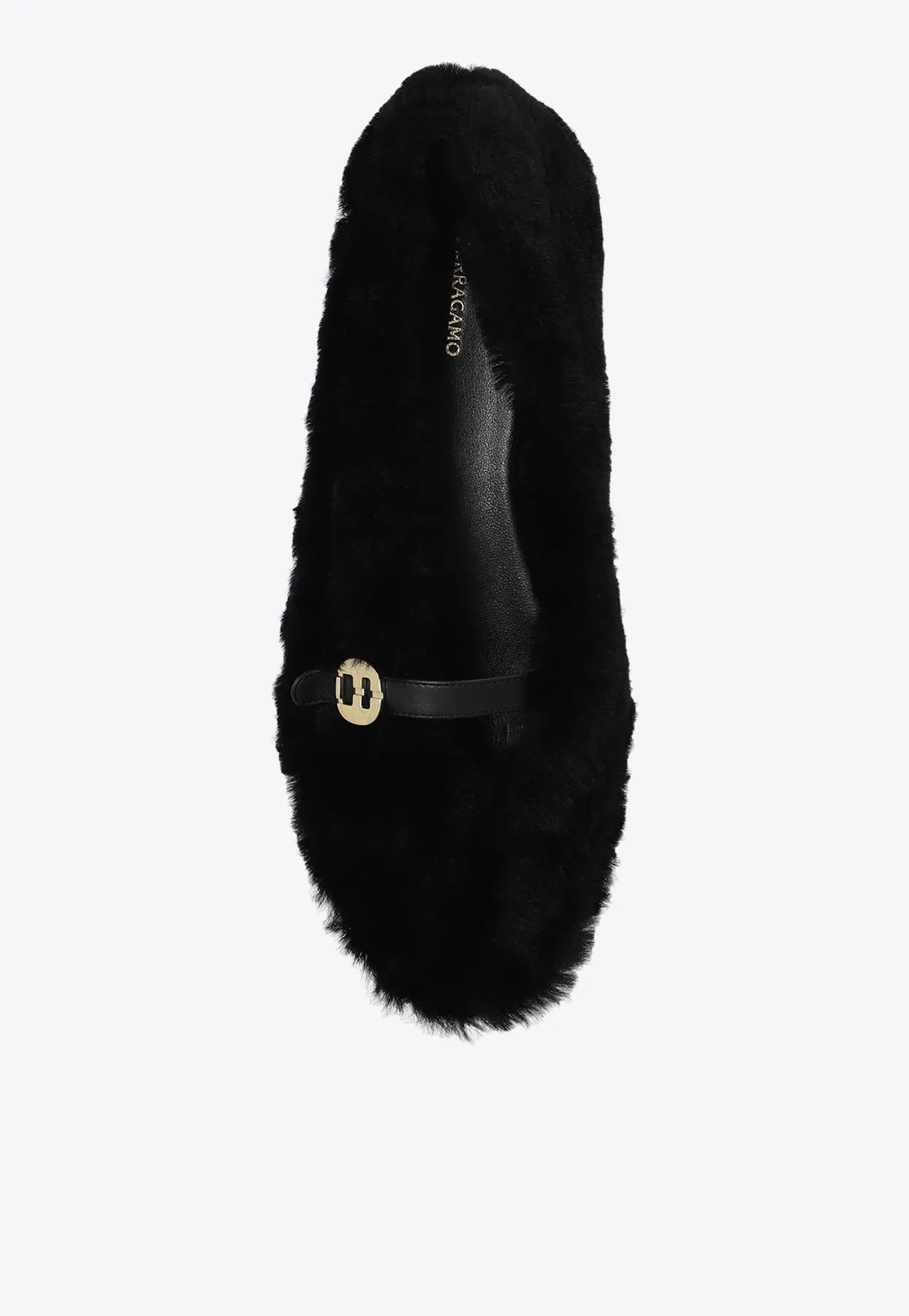 Noella Shearling Ballet Flats