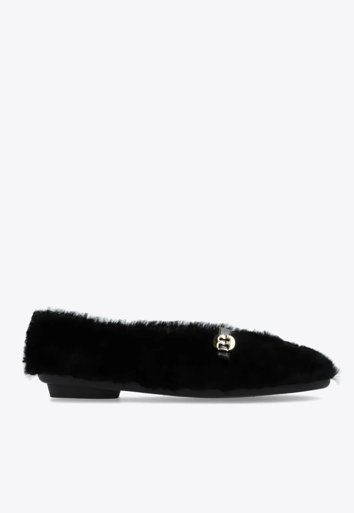 Noella Shearling Ballet Flats