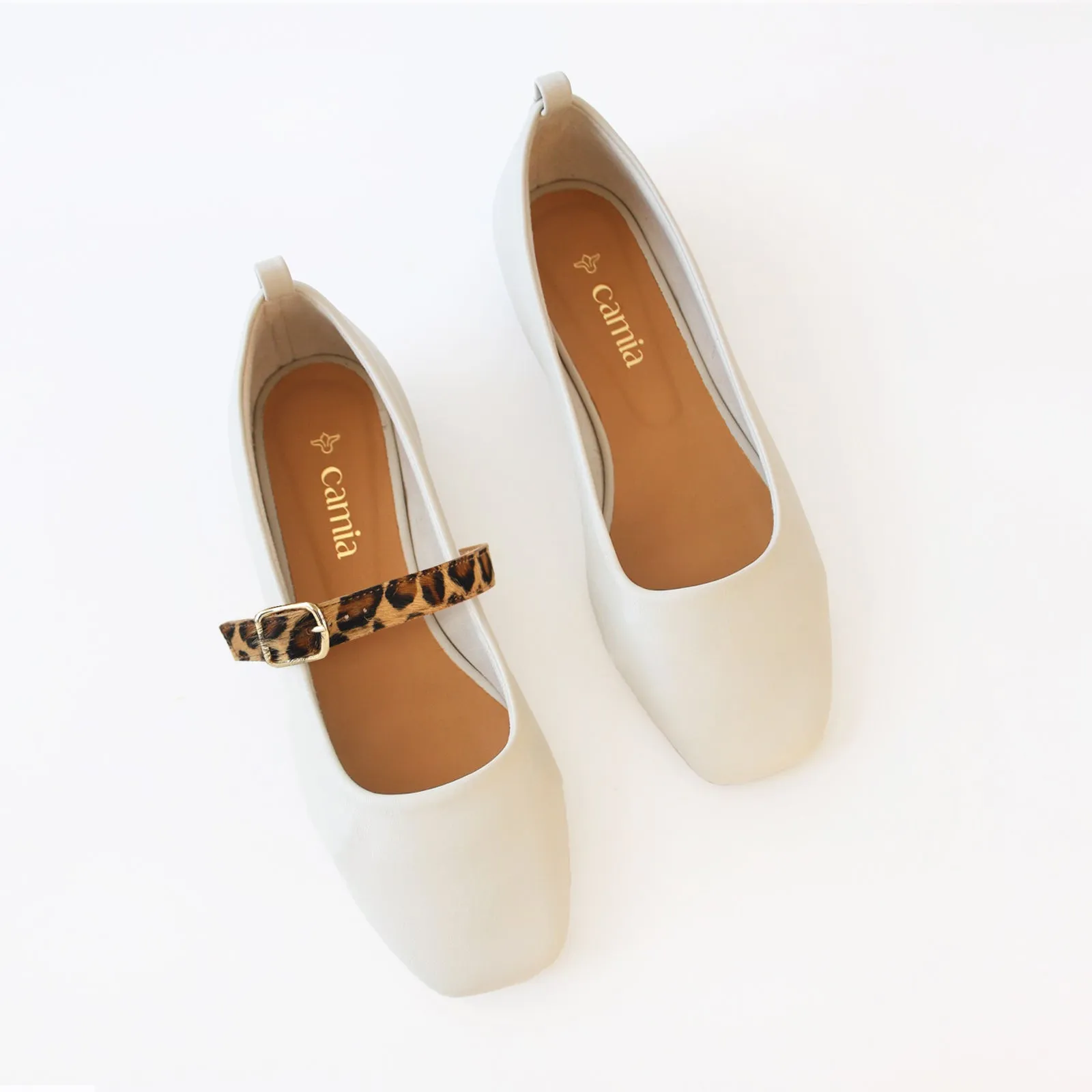 Off White Ballet Swap Leopard