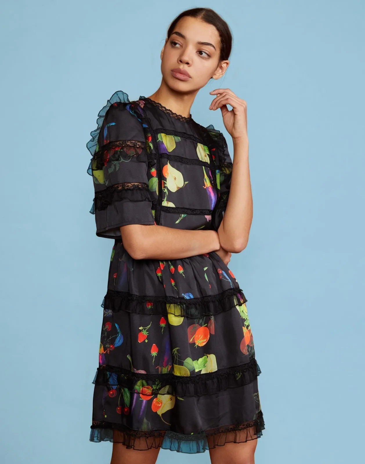 Olivia Printed Mini Dress