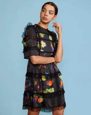 Olivia Printed Mini Dress
