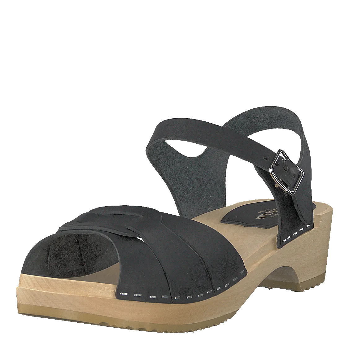 Peep Toe Low Black