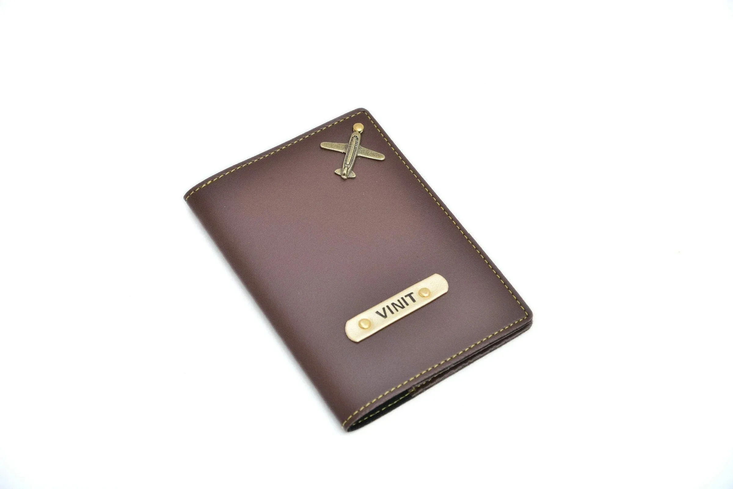 Personalized Pen & All in One Men's Combo (4 pcs) - Brown