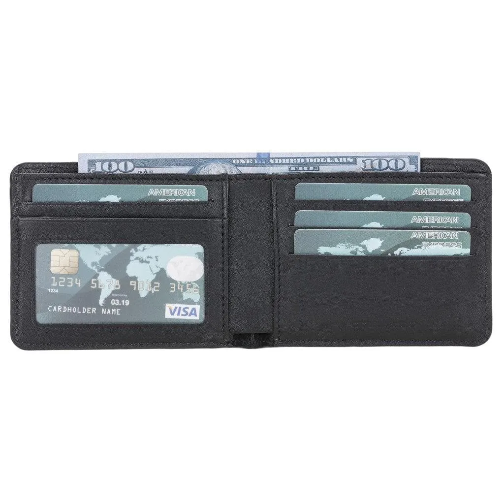Pier Handmade and Personalised Genuine Leather Wallet for Men's