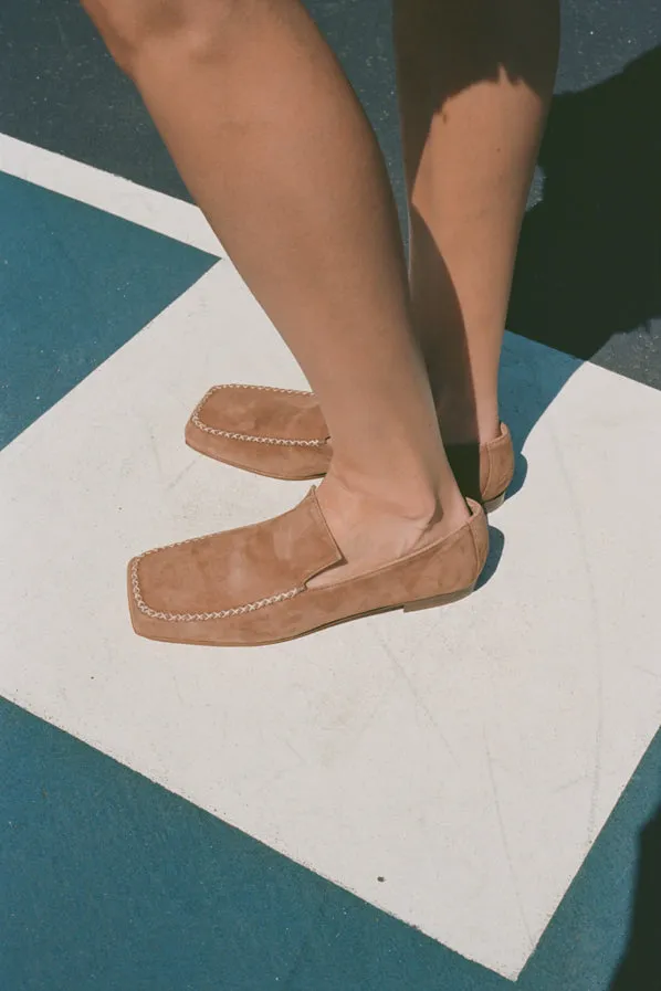 PILOT LOAFER, HAWK SUEDE