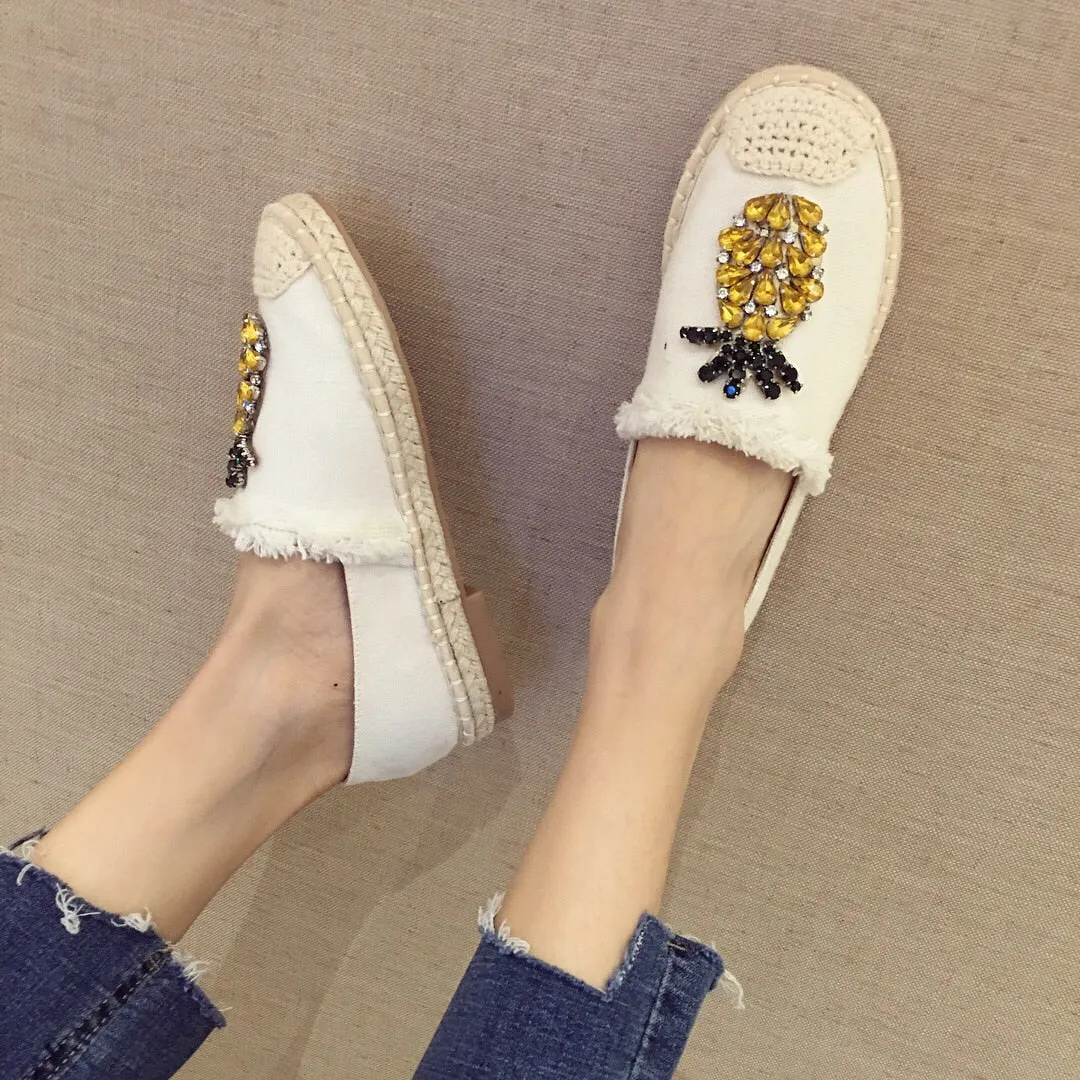 Pineapple Glam Loafers