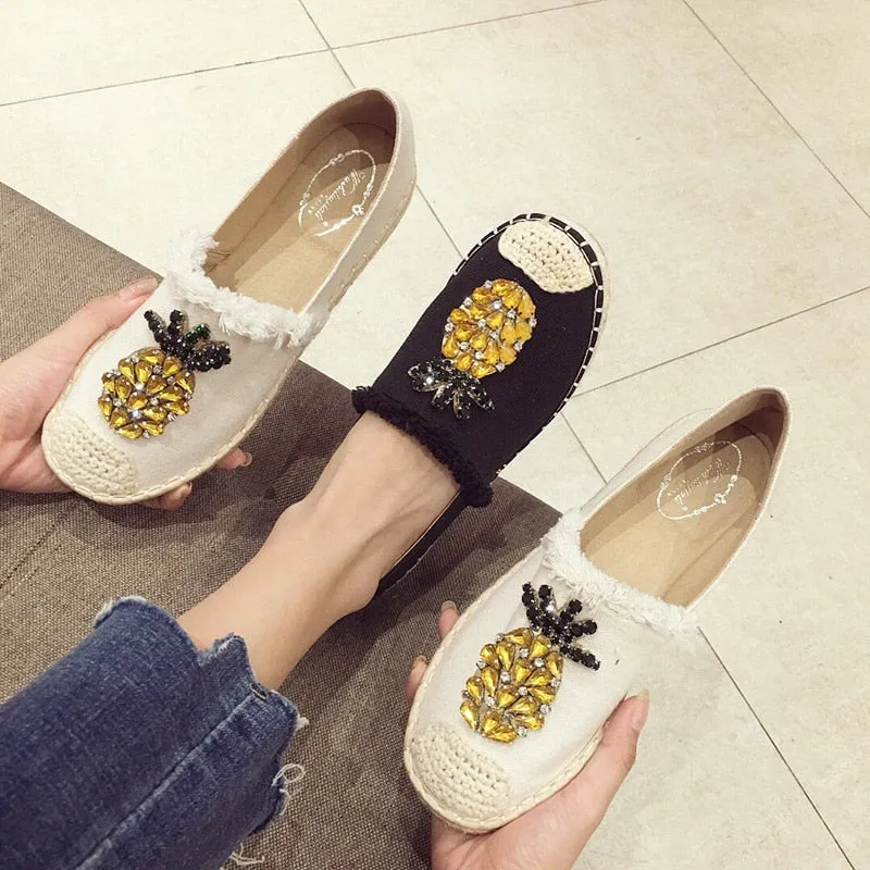 Pineapple Glam Loafers