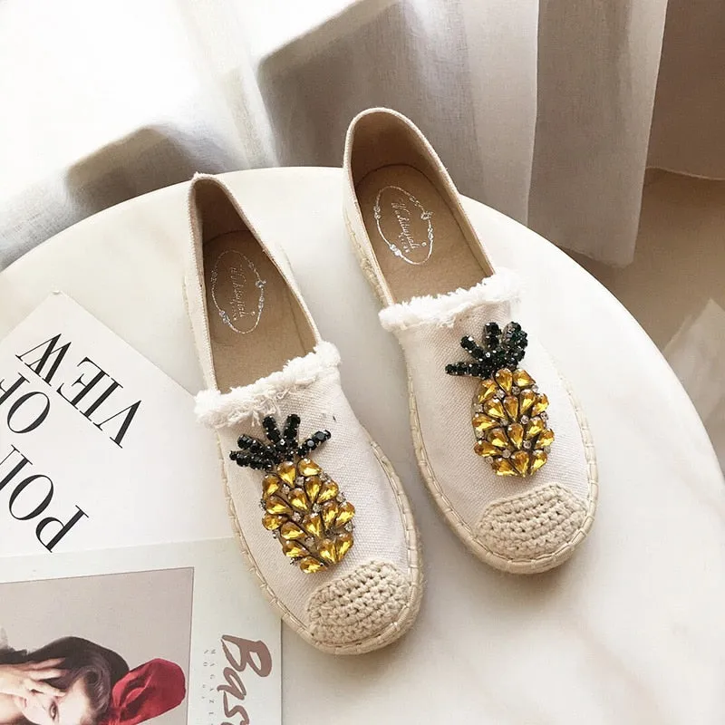 Pineapple Glam Loafers
