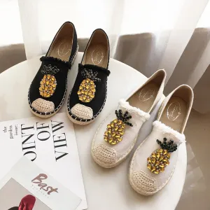 Pineapple Glam Loafers