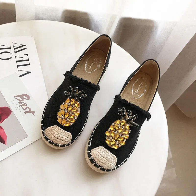 Pineapple Glam Loafers
