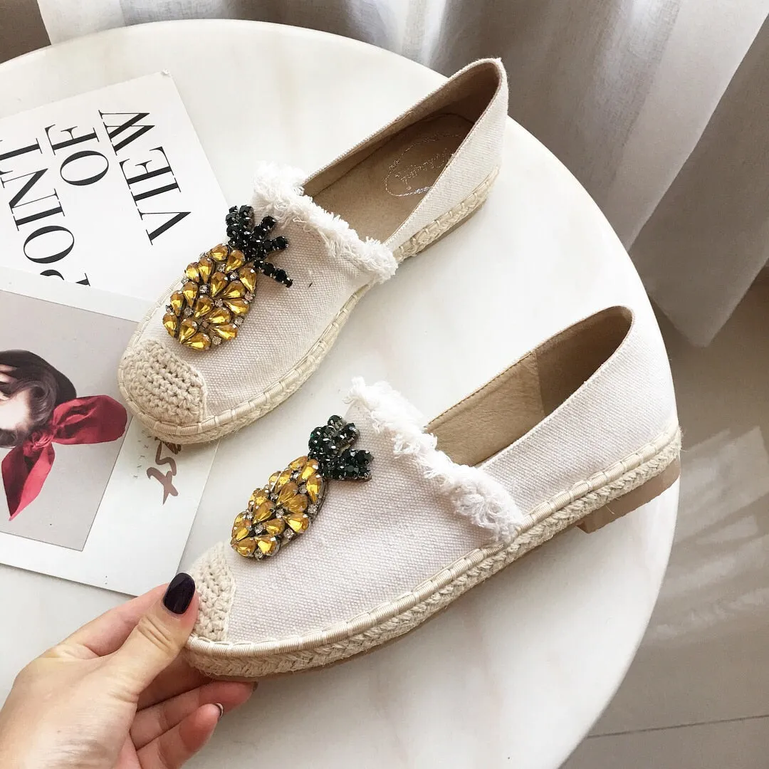 Pineapple Glam Loafers
