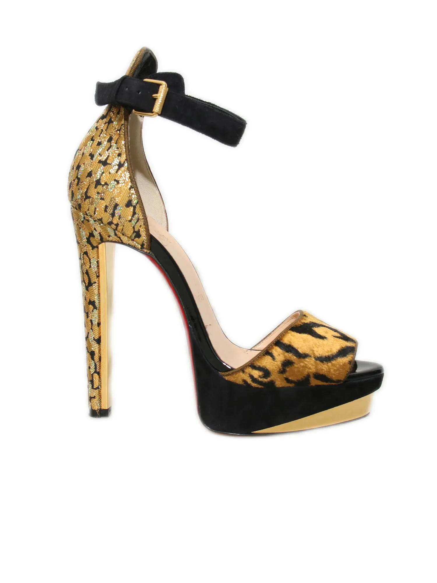 Platform Leopard Sandals