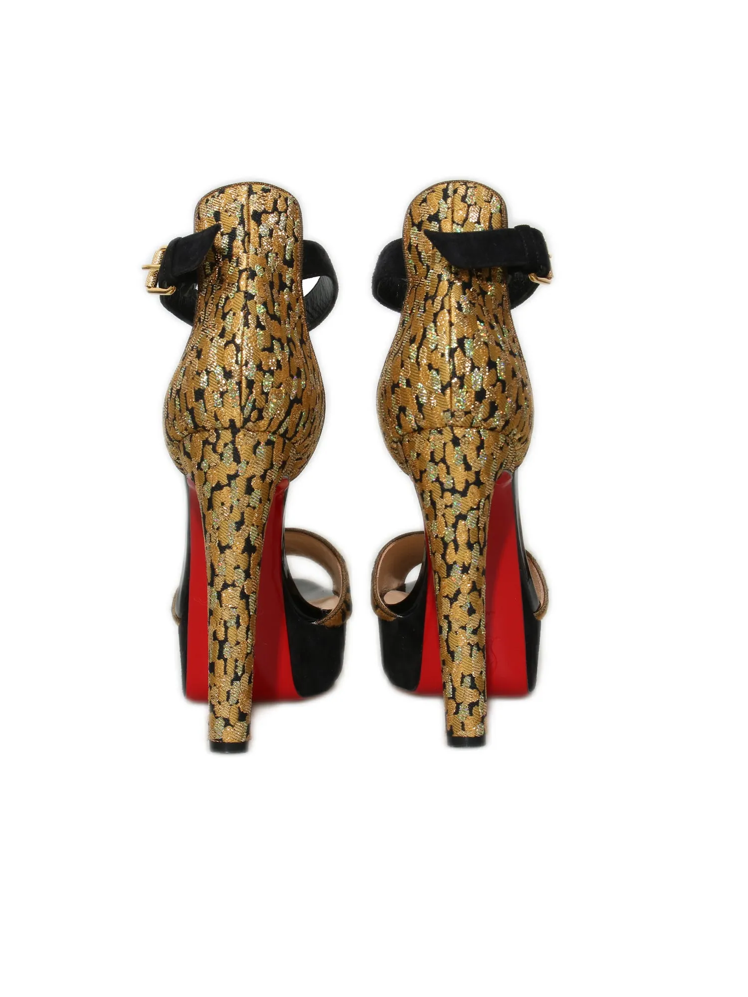 Platform Leopard Sandals