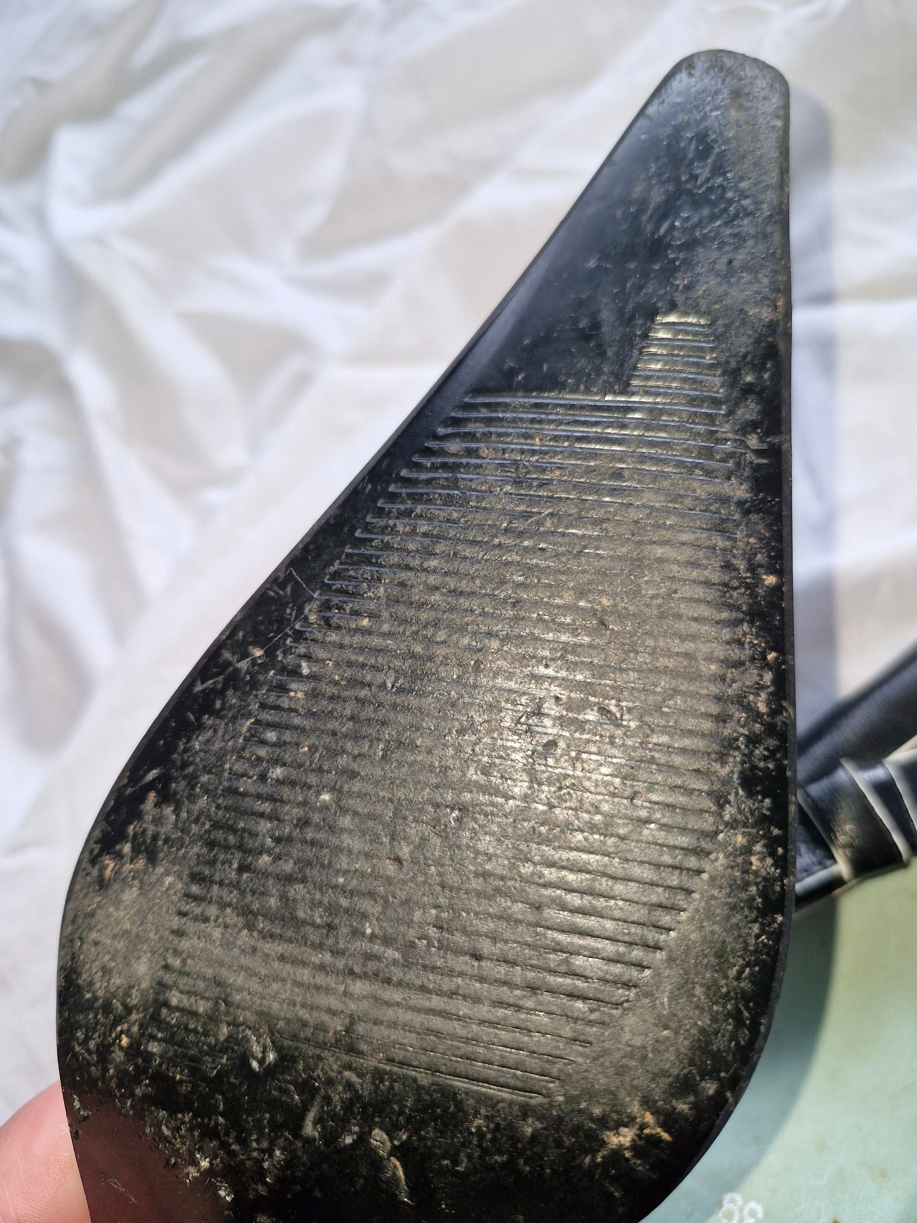 Pointed Kitten heel - Very well worn, medium scented UK6