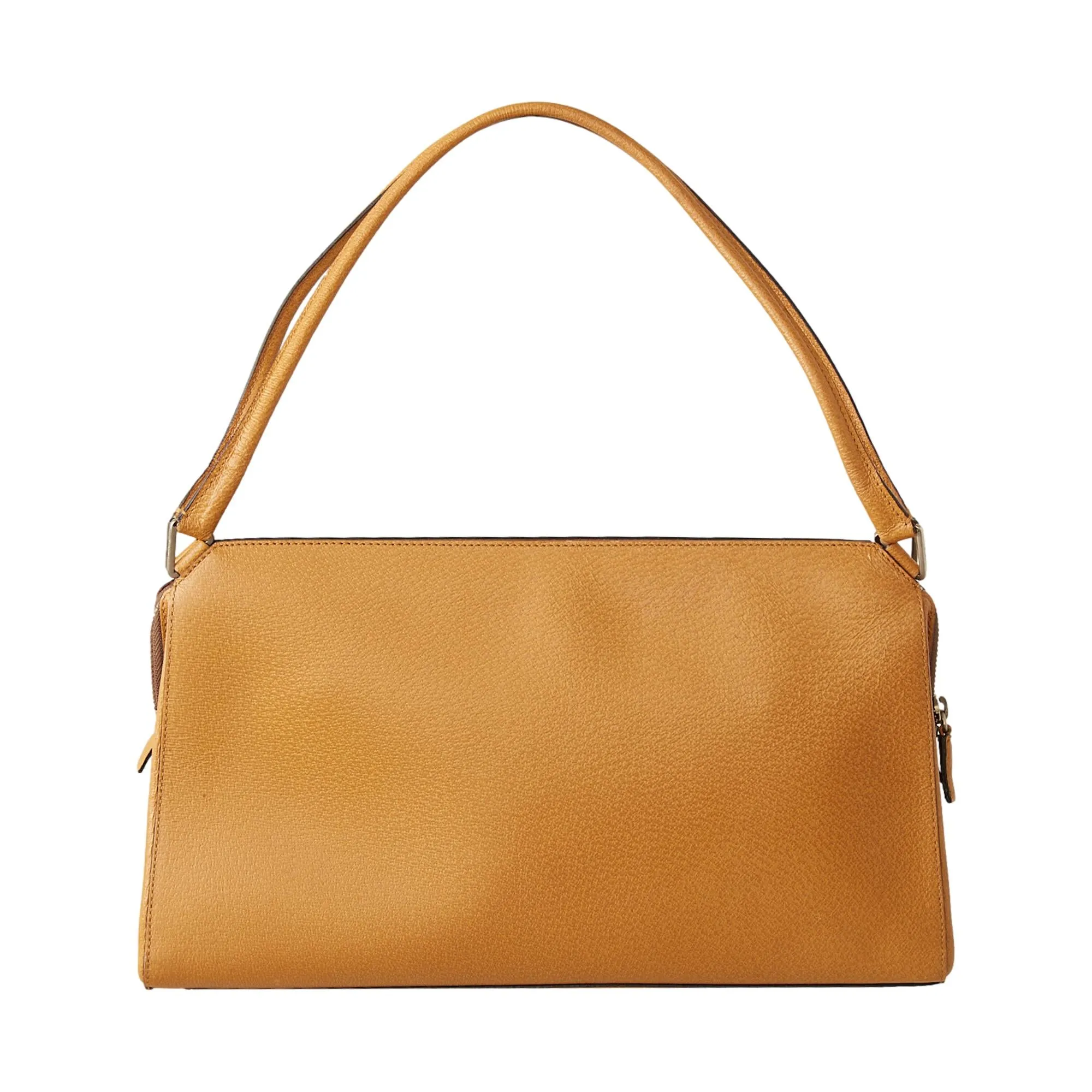 Prada Tan Leather Shoulder Bag