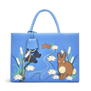Radley Lunar New Year SS23 Medium Ziptop Grab Bag - Tranquil Blue