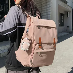 Realaiot Casual Women Backpack Waterproof Nylon Female Shoulder Bag Large Capacity Travel Bag Ladies Casual Mochila Bagpack Big Schoolbag